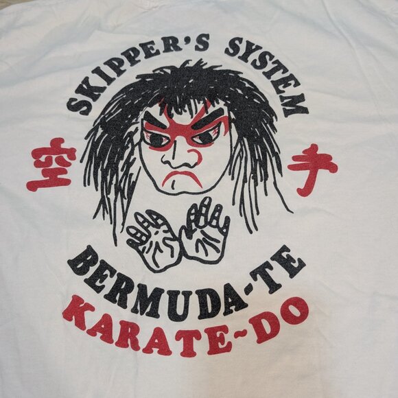 CYRK Sport Men's White Cotton Bermuda-TE Crew Neck Short Sleeve T-Shirt Size XL - Picture 9 of 9